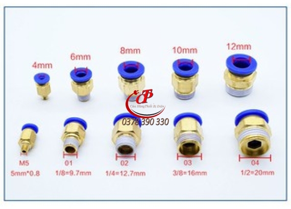 NỐI HƠI REN NGOÀI